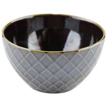 Bowl Geometrix Fine Em Cerâmica 580 Ml Marrom - Lhermitage Bowl Geometrix Fine Em Cerâmica 580 Ml Marrom - Lhermitage