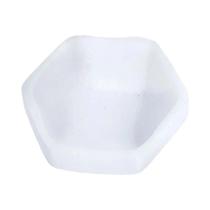 Bowl Hexagonal De Selenita Natural, Placa De Cristal, Grade De Cristal Fengshui, Decoração Para