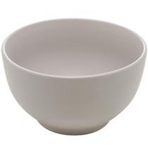 Bowl Lyor de Cerâmica Cronus Bege 680ml Cumbuca Tigela para Saladas Sobremesas Sopas