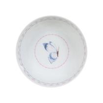 Bowl Melamina Borboleta Delicada 650ml 18cm Parece Porcelana Bowl Melamina Borboleta Delicada 650ml 18cm Parece Porcelana