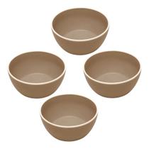 Bowl Melanina Plástico Sobremesa Área Gourmet - 4 Unidades Bowl Melanina Plástico Sobremesa Área Gourmet - 4 Unidades