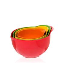 Bowl Mini Medidor Plástico Color 4PÇS - Ke home