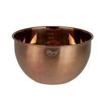 Bowl Multiuso - 3,5L - Rose Gold - Aço Inox - 1 unidade - Cromus Linha Profissional Allonsy - Rizzo
