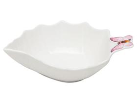 Bowl Oval 45ml Wolff - Folha Borboletas