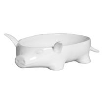 Bowl Pig Branco em Ceramica 620ml