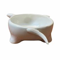 Bowl Pig Branco em Ceramica 620ml