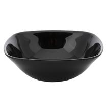 Bowl Preto de Vidro Opalino Mini Tigela Quadrada 13,5cm Sobremesa Porções Cereal Em Casa Tem Bowl Preto de Vidro Opalino Mini Tigela Quadrada 13,5cm Sobremesa Porções Cereal Em Casa Tem