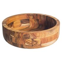 Bowl redondo monte novo bowl g madeira teca mv1109