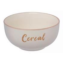 Bowl Rustic Cereal em Cerâmica Bege 470ml BOWL13BG - Hauskraft