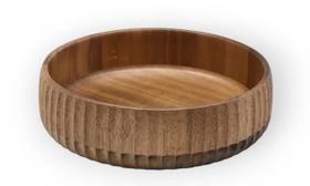 Bowl Saladeira De Bambu Oikos Canelado Redondo Grande Bowl Saladeira De Bambu Oikos Canelado Redondo Grande