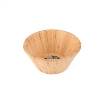 Bowl Saladeira De Bambu Redondo Multiuso M 20X8.5