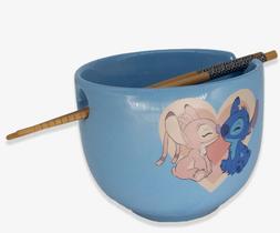 Bowl Stitch Com Hashi 500ml Meu Monstrinho Bowl Stitch Com Hashi 500ml Meu Monstrinho