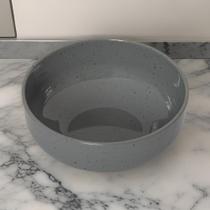 Bowl Tigela 700ml 15x6,70cm Melamina Linha Areia - Cinza