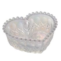 Bowl Tigela Balls Coração de Vidro Furta Cor Borda Bolinhas