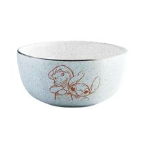 Bowl Tigela Cerâmica Stitch Disney 550Ml