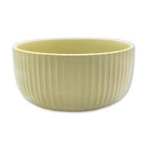 Bowl Tigela Cumbuca De Cerâmica Bege 12cm Salada Fruta