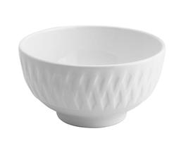Bowl Tigela Cumbuca de Porcelana Balloon Branco 12 x 6,5 cm - Casa Del Grande