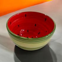 Bowl Tigela de Melancia 600ml Para Cozinha Sopa Frutas ou Cereal
