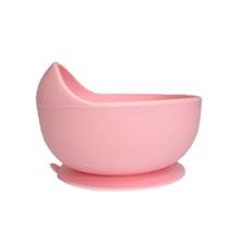 Bowl Tigela de Silicone com Ventosa Grande Para Refeição do bebê Pratinho Infantil Introdução Alimentar