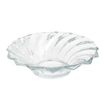 Bowl Tigela de Vidro Premium Trabalhado 500ml 7x21cm Kaveh