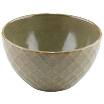 Bowl Tigela Geometrix Fine Cerâmica Verde Oliva 580ml -L Hermitage Bowl Tigela Geometrix Fine Cerâmica Verde Oliva 580ml -L Hermitage