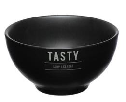 Bowl Tigela Manhattan 440 ml Preto Fosco - Kit 02 Peças