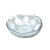 Bowl Tigela Saladeira Vidro Transparente 23 cm Multiuso Cozinha Servir Mesa - Noah Home