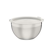 Bowl Tramontina Cucina em Aço Inox com Tampa Plástica 20 cm 3 Litros Bowl Tramontina Cucina em Aço Inox com Tampa Plástica 20 cm 3 Litros