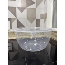Bowl Transparente 6 Litros Saladeira Linha Prime 1 ou 2 Unidades Livre de BPA Mamelli Store