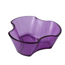 BOWL TRIANGULAR ROXO 11x5x12,3CM 220ML ACRILICO TIGELA SOBREMESA CUMBUCA 197 BOWL TRIANGULAR ROXO 11x5x12,3CM 220ML ACRILICO TIGELA SOBREMESA CUMBUCA 197