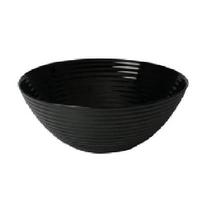 Bowl Vidro Temperado Harena Black Conceito Preto 27Cm Lyor