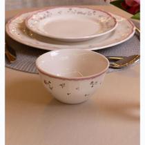 Bowl Wolff Florescer 12,5cm Rosa Cerâmica Bowl Wolff Florescer 12,5cm Rosa Cerâmica
