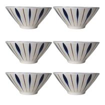 Bowls De Melamina Plástico Branco 550ml Sopa Caldo 6 Peças