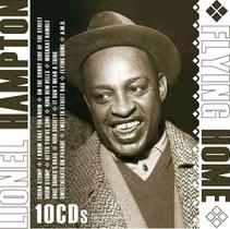 Box 10 CDs - Lionel Hampton - Flying Home - Importado - Novo