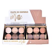 Box 12 Peças Paleta de Contorno Matte Vivai 1058