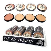 Box 12 Pó Compacto Facial Matte com Esponja Kyràv Box 12 Pó Compacto Facial Matte com Esponja Kyràv