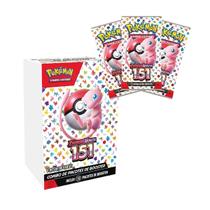 Box 18 Boosters Cards Pokémon Coleção Especial Escarlate e Violeta 151 Oficial Copag em Português 108 Cartas