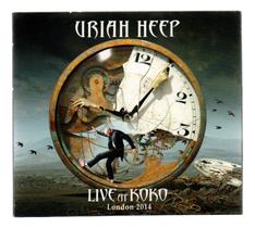 Box 2 Cd's + Dvd Digipack Uriah Heep - Live At Koko - FRONTIERS