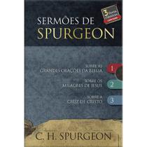 Box 2 - Sermões de Spurgeon - 3 Livros - Três livros da coleção: ParábolasSermão do Monte A segunda