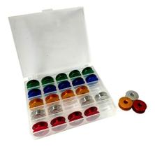 Box 25 Canelinha Lisa P/ Reta Industrial Carretilha Alumínio