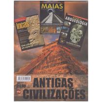 Box 3 Livros Antigas Civilizações Incas Maias Arqueologia - Sampa