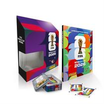 Box 350 Figurinhas + Album Capa Dura + Lata Pocket Copa Do Mundo 2026 Panini Box 350 Figurinhas + Album Capa Dura + Lata Pocket Copa Do Mundo 2026 Panini