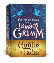 Box 4 Livros Contos de Fadas Irmãos Grimm Hans Cristian Andersen e Charles Perrault