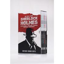 Box 4 livros sherlock holmes capa dura (lacrado) - PENKAL