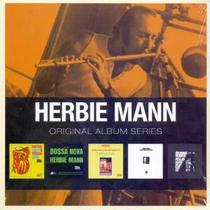 Box 5 Cds Herbie Mann Original Album Series - Warner Music