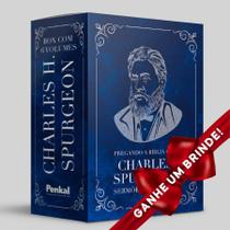 Box 6 Volumes | Pregando a Bíblia com Charles Spurgeon Sermões e Esboços | Capa Dura | Edição Especial Cristão Evangélico Gospel Igreja Família Homem -