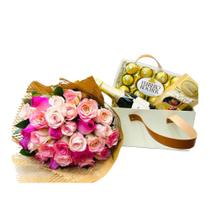 Box alça com rosas