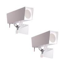 Box anti-vandalismo branco com 2 peças ipec Box anti-vandalismo branco com 2 peças ipec