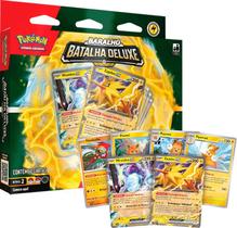 Box Baralho Batalha Deluxe Zapdos Ex Cartas Pokémon Copag