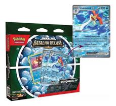 Box Baralho De Batalha Deluxe Quaquaval Ex Pokémon Copag